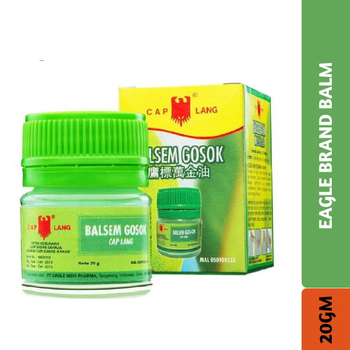 EAGLE BRAND BALSEM GOSOK MUSCULAR BALM 20G Lazada