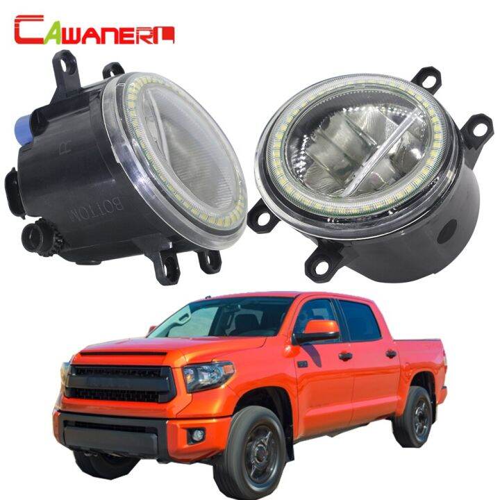 Cawanerl For Toyota Tundra Car Led Bulb Front Fog Light