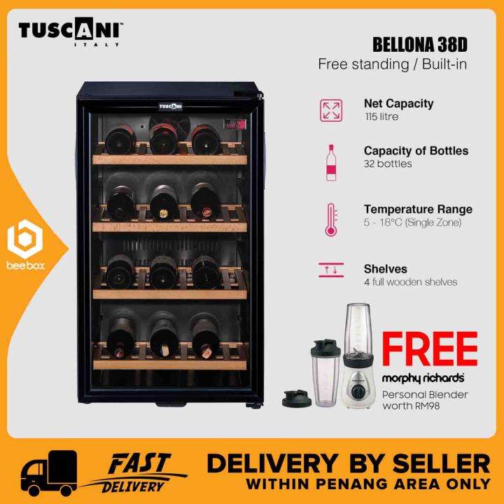 Delivery Penang Only Tuscani Bellona D Bellona D Wine Chiller