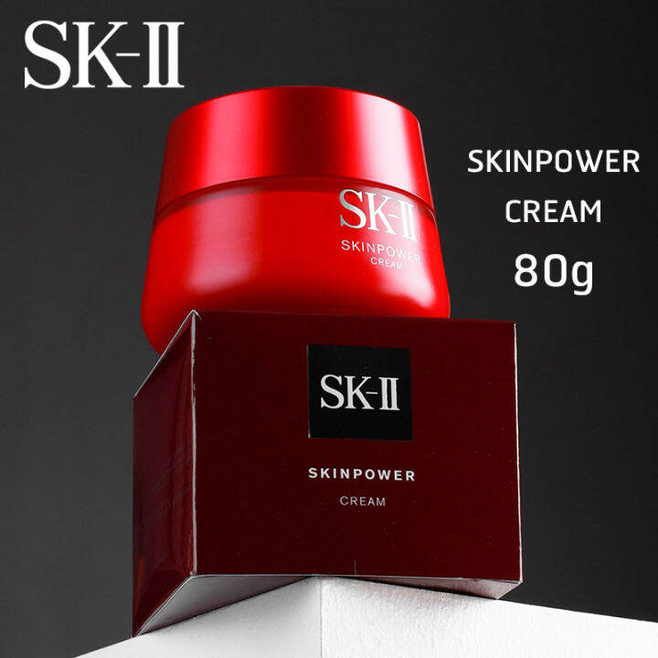 SK II Skinpower Cream 80g มอบความชมชนเขมขน เพอผวกระชบ ครม