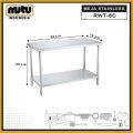 Meja Kerja Dapur Working Table Stainless Steel RWT 8C MUTU Lazada