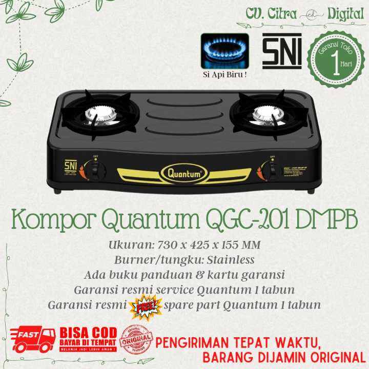 Kompor Gas Quantum Tungku Qgc Dmpb Lazada Indonesia