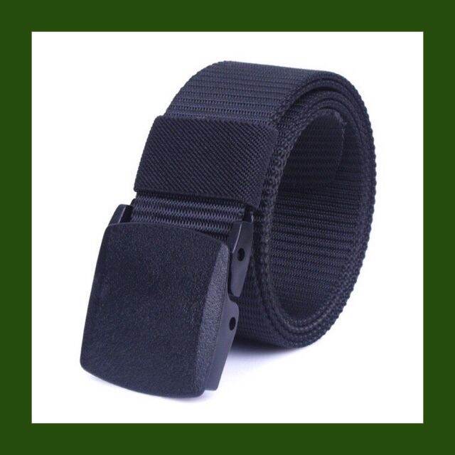 Military Tactical Nylon Belt Unisex Adjustable Outdoor Waistband 4cm