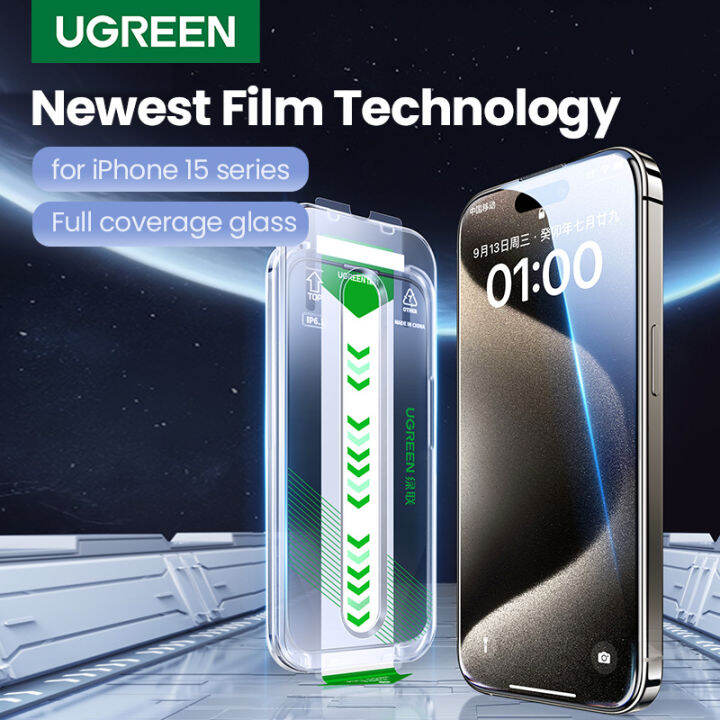 Ugreen Pc Full Screen Hd Screen Protector Glass With Film For Iphone