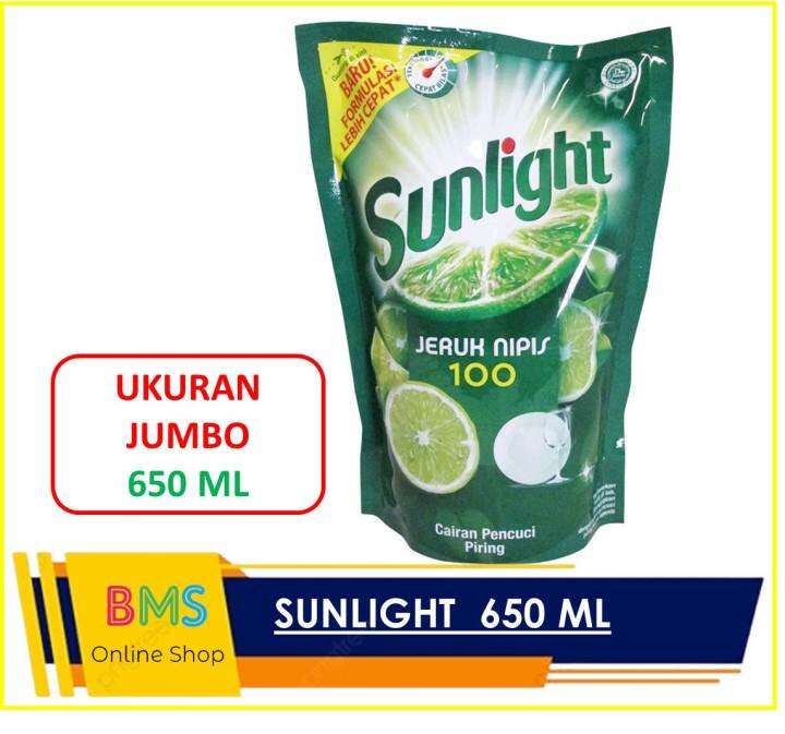 Sunlight Cair Ml Ukuran Besar Sabun Cuci Piring Kesat Wangi Dengan