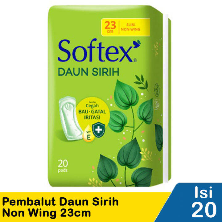 Softex Daun Sirih Slim Non Wing 23 Cm Isi 20 Pads Lazada Indonesia