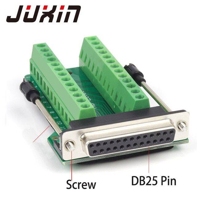 D Sub Connectors Db25 25pin Male Db25 Female Adapter Board Rs232 Serial