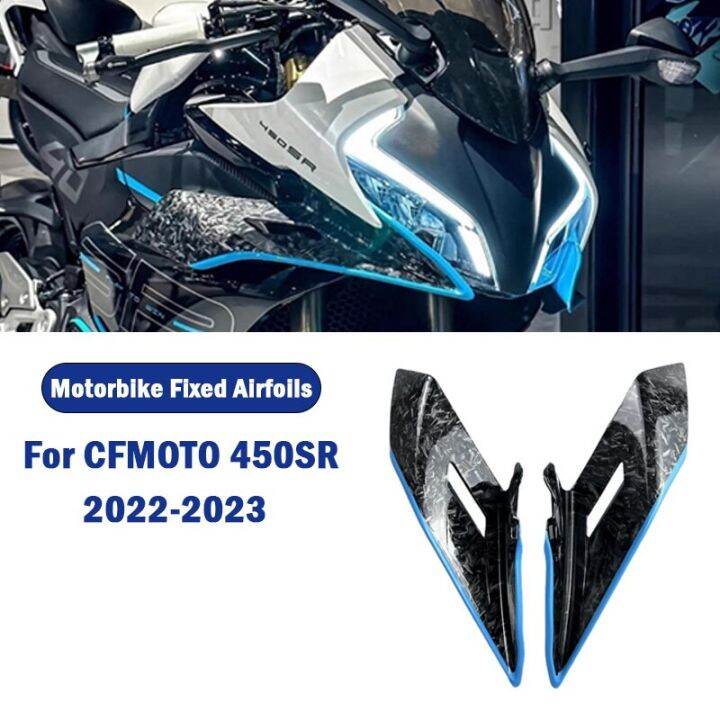 For Cfmoto Sr Motorcycle Front Fairing Aerodynamic Winglet