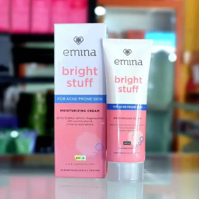 Emina Bright Stuff Acne Prone Skin Moisturizing Cream Ml Lazada