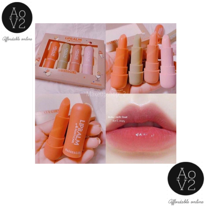 Affordable Online V2 Original Hasaya Girl LIP Balm Moist Care Set