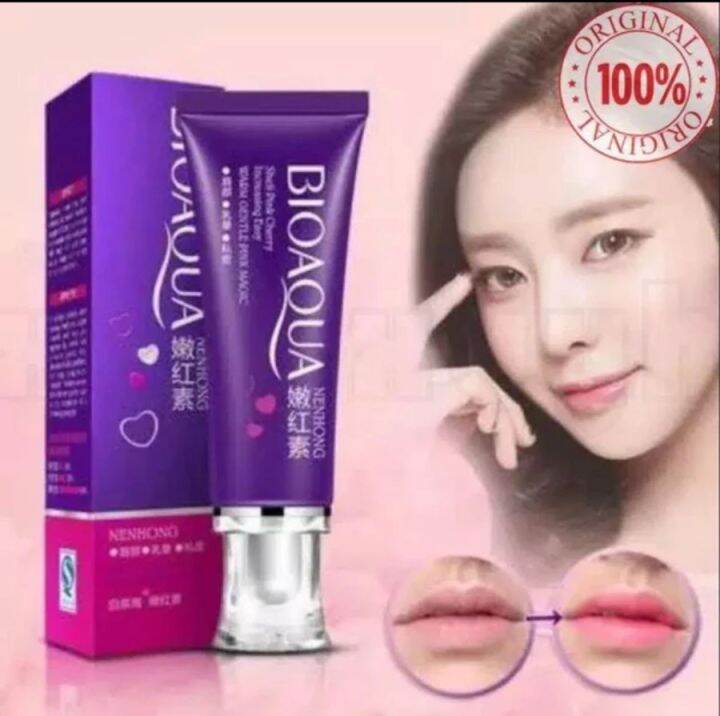 BIOAQUA PINK CHERRY CREAM NENHONG MAGIC LIPS BQY0283 Lazada Indonesia