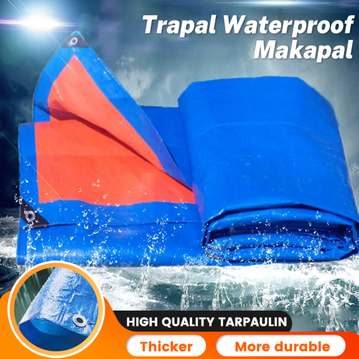 Tolda Waterproof Trapal Waterproof Makapal Heavy Duty Tolda Makapal