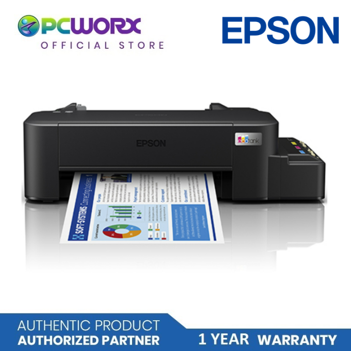 EPSON Eco Tank L121 Single Function Printer A4 Ink Tank Printer