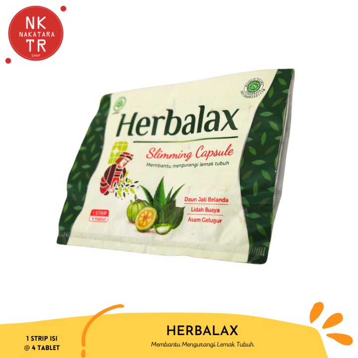 Herbalax Slimming Capsule Isi Tablet Lazada Indonesia