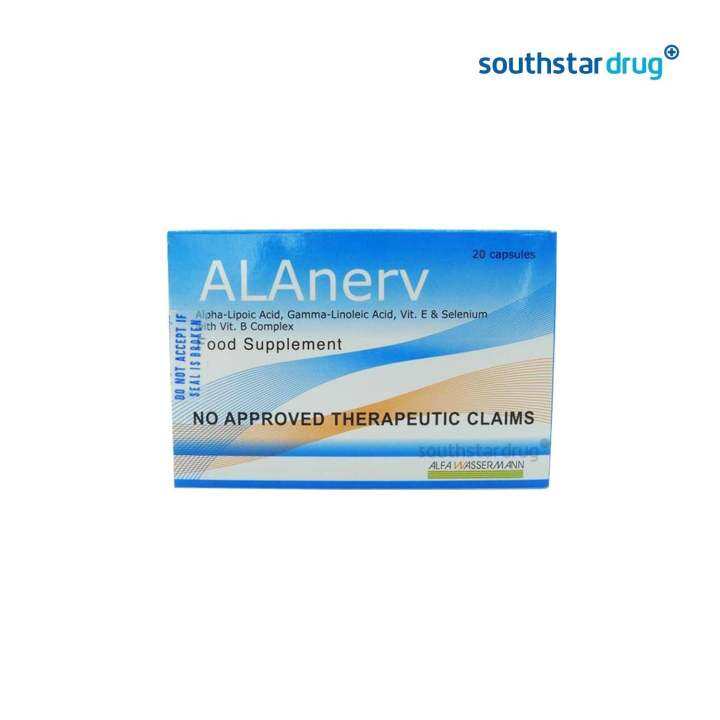 Alanerv Mg Capsule Lazada Ph