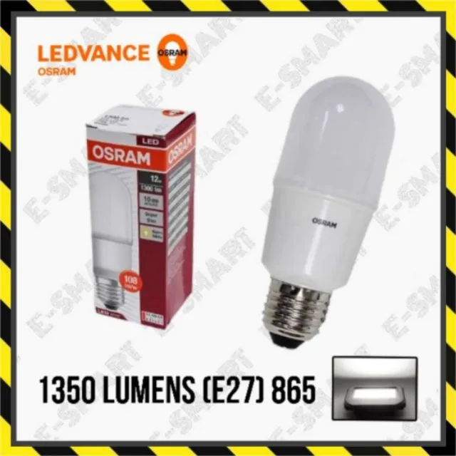 Light Bulbs 10 PIECE S X Osram 12w LED Value Stick 12w 865 Daylight