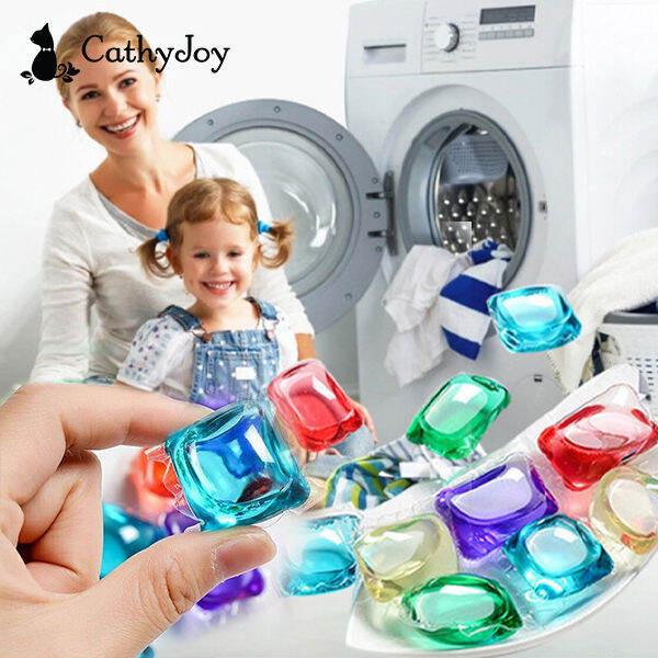 Joy Pcs Laundry Beads Cube Detergent Gel Washing Liquid Soap Washing