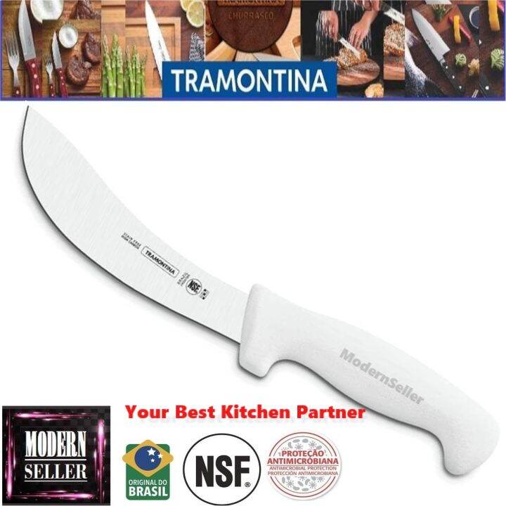 KNF0946 TRAMONTINA WH 7 PROFESSIONAL SKINNING BLOODSHED KNIFE PISAU