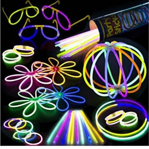 Glow Stick Isi Pcs Light Gelang Stik Glowstick Glowstik Pesta