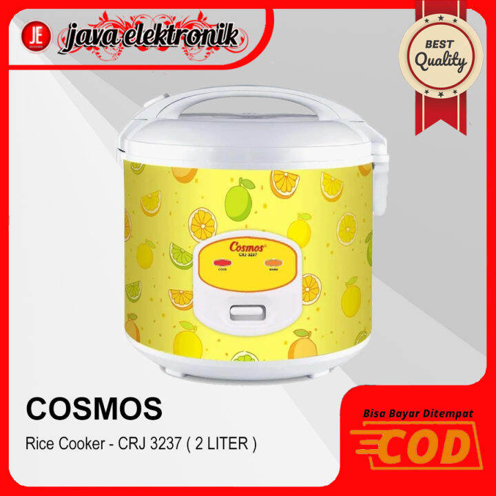 Rice Cooker Magic Cosmos Anti Lengket Kapasitas 2 Liter CRJ 3237