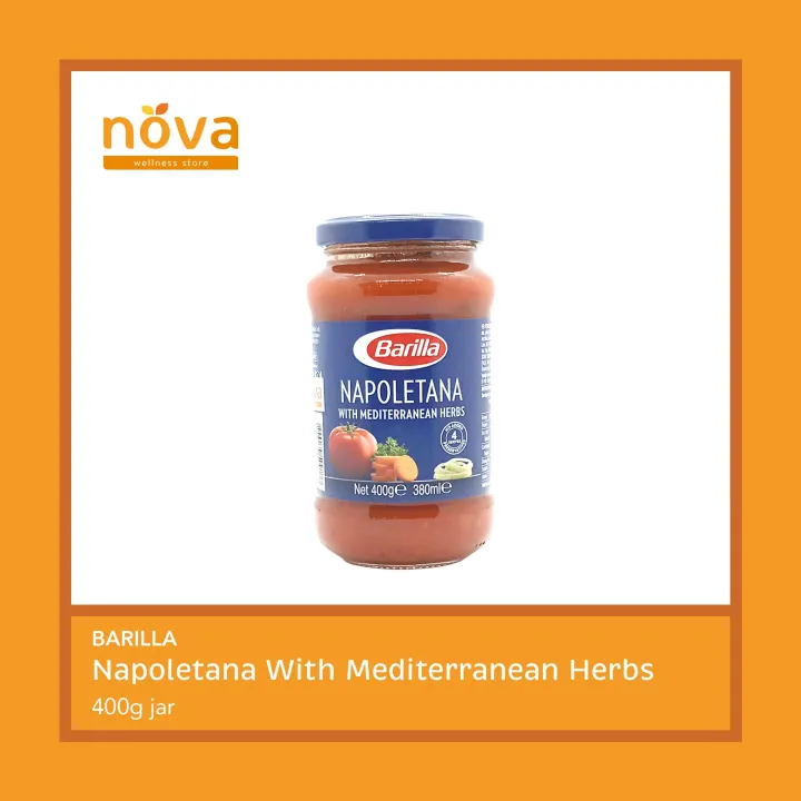 Barilla Napoletana With Mediterranean Herbs G Jar Lazada Ph