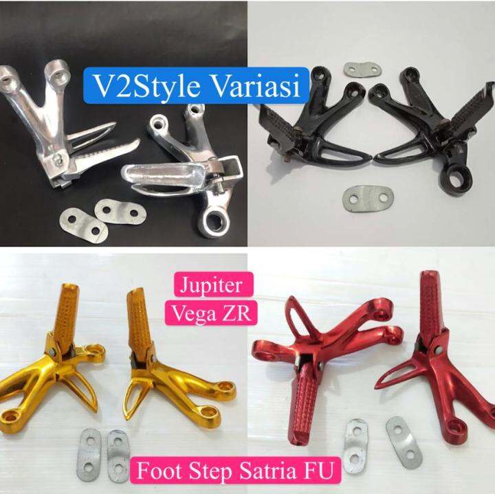 Foot Step Gantung Racing Satria FU Jupiter Vega New R Set Kiri Kanan