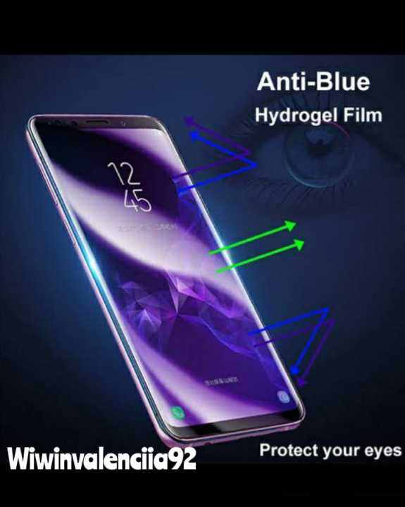 HYDROGEL BLUE GLOSSY MATTE Infinix Zero 5G 2023 Zero X Zero X 5G Zero X