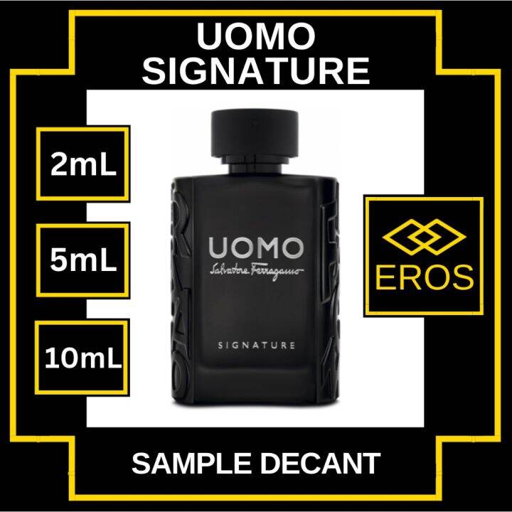 Uomo Signature Salvatore Ferragamo Ml Ml Ml Decant Perfume Sample