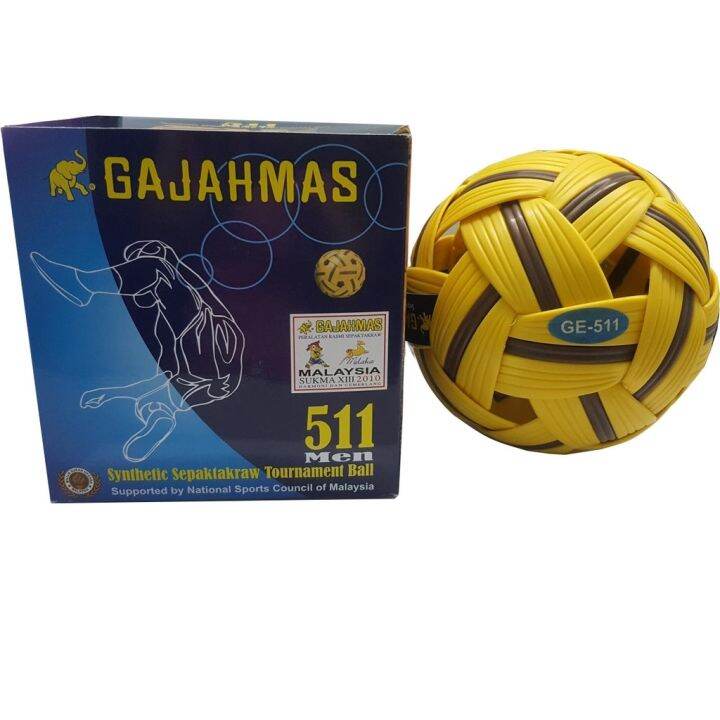 Gajahmas Sepak Takraw Ball Bola Sepk Takraw Original