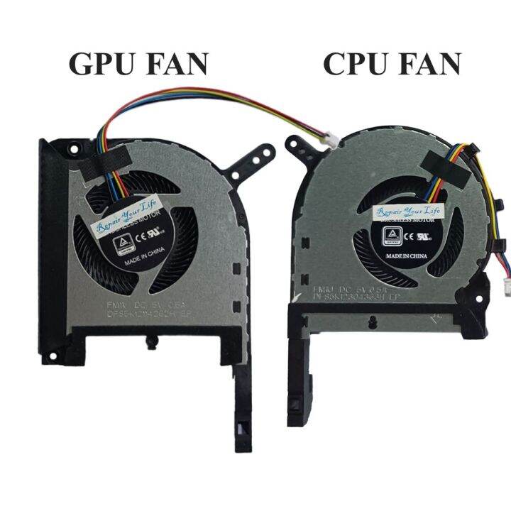 CPU Cooling Fans For ASUS TUF A17 FA706 IU FA706QR FA706IH F15 FX706 IU