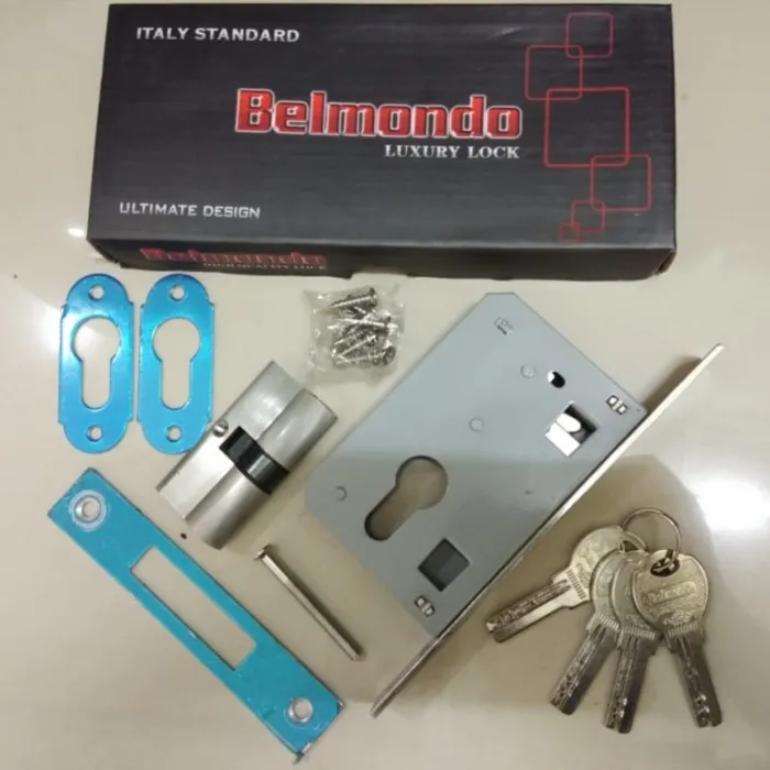 Rm Lockcase Body Kunci Pintu Dorong Sliding Geser Cutbray BELMONDO