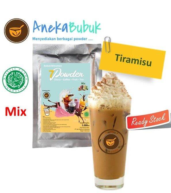 Bubuk Minuman Tiramisu 1kg Mix Serbuk Minuman Rasa Tiramisu Powder