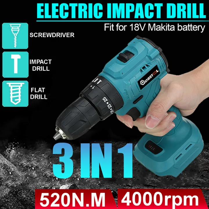 Mustool V N M Impact Drill Inch In Electric Impact Wrench