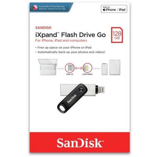 Sandisk Ixpand Flash Drive Go Gb In With Lightning And Usb A