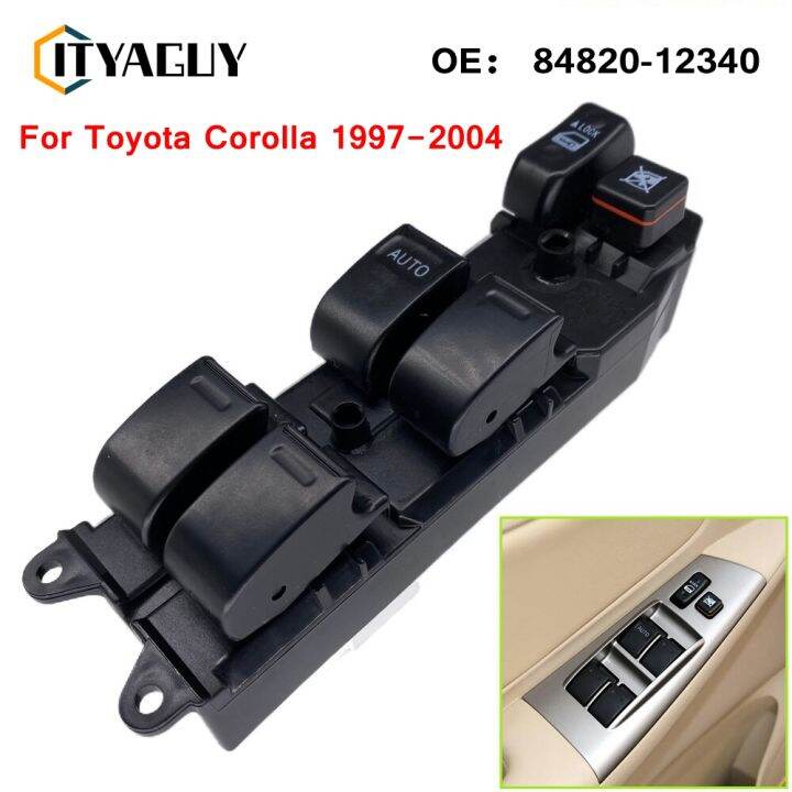 84820 12340 8482012340 Power Window Master Control Switch For Toyota