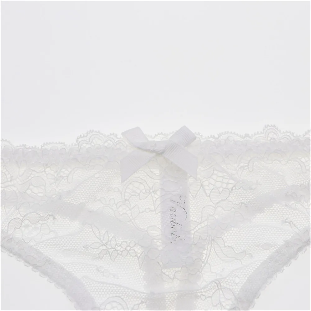 Varsbaby New Arrival Y Lace Transparent Unlined Deep V Underwear Set