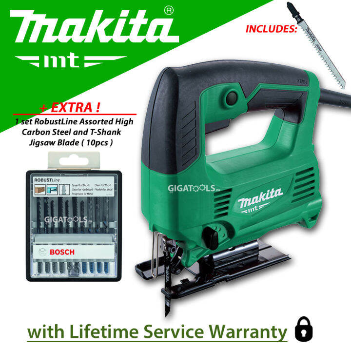 Makita M4301M Jigsaw 450W Black Green With RobustLine Heavy Duty