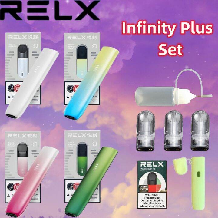 Relex Infinity Plus Set Refillable Pads V Aping Smoke Set Original