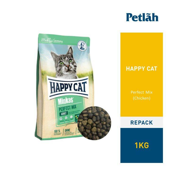 Happy Cat Minkas Perfect Mix 1kg Repack Lazada