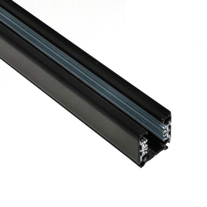 CW 4 Wire 3 Phase Circuit Aluminium Track Rail For LED Spotlight