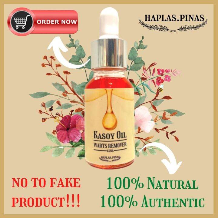 Haplas Pinas Pure Organic Authentic Kasoy Oil Warts Remover Skin