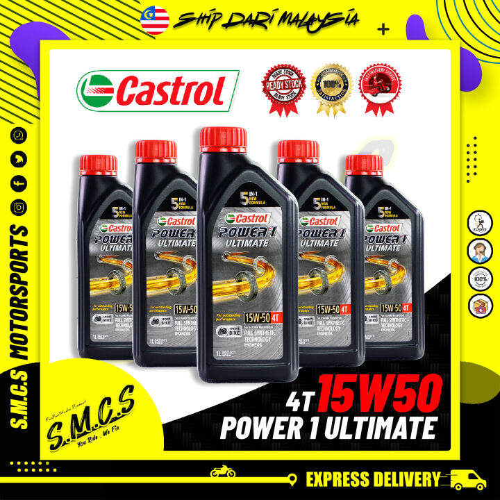 Castrol W Power Ultimate Fully Synthetic Oil Original Super