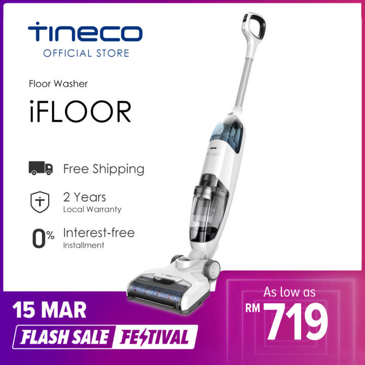 Flagship Tineco Ifloor Wet Dry Mop Cordless Vacuum Cleaner Self