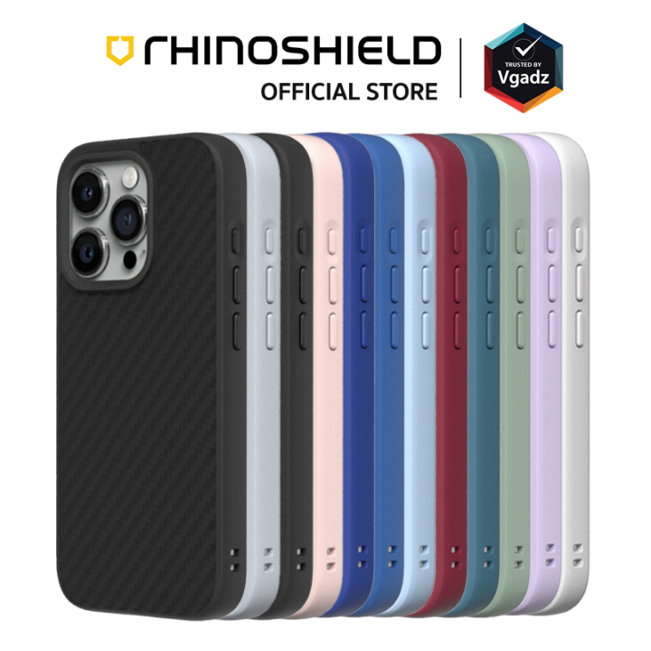 Rhinoshield รน SolidSuit เคสสำหรบ iPhone 15 15 Plus 15 Pro