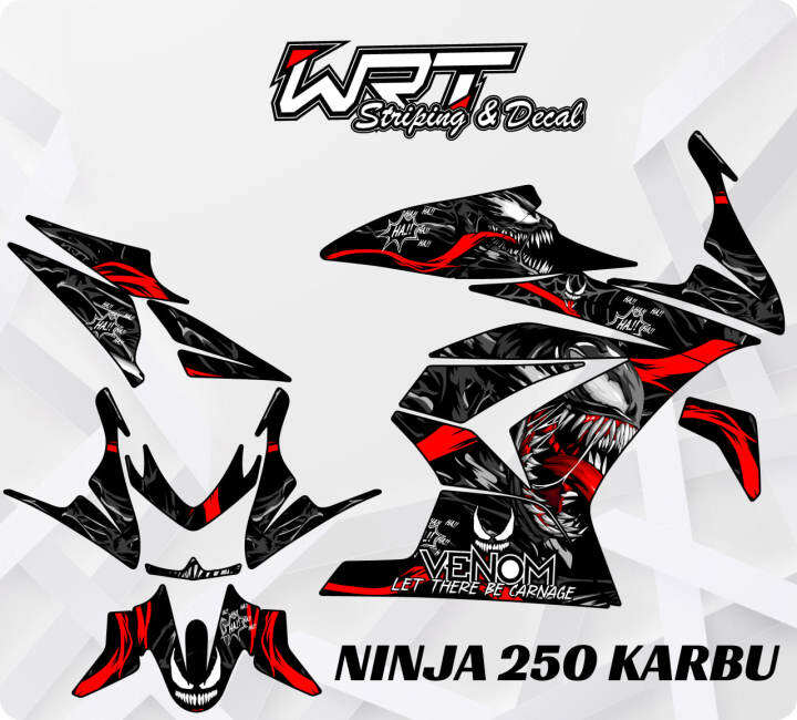 Stiker Decal Ninja Karbu Venom Lazada Indonesia