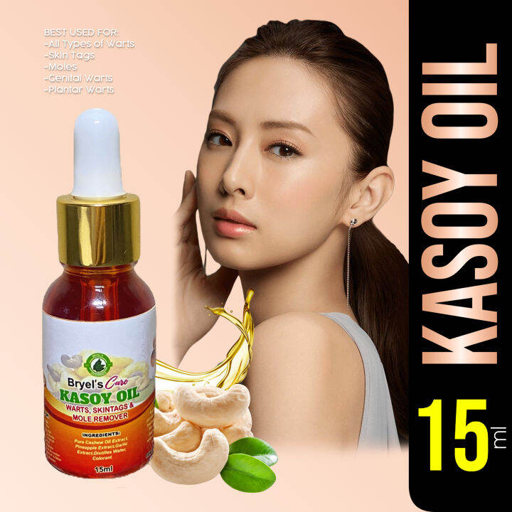 Original KASOY OIL 15 ML Removes Warts Skin Tags Moles Etc