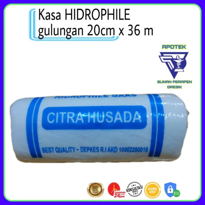 Kasa Hidrofil Citra Husada Cm X Yard Perban Rol Cm X Yard M