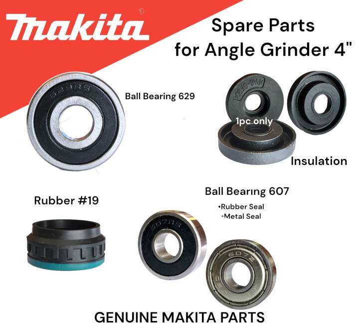 Original Makita Parts For Angle Grinder 9553B 9553NB 9556NB 9557HN