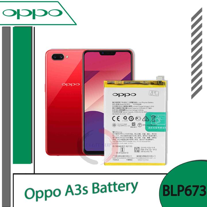 Oppo A3s Battery Model BLP673 4230mAh Original Equipment Manufacturer