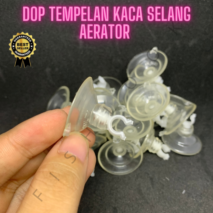 Dop Tempelan Kaca Selang Aerator Hidroponik Aquarium Aquascape Lazada